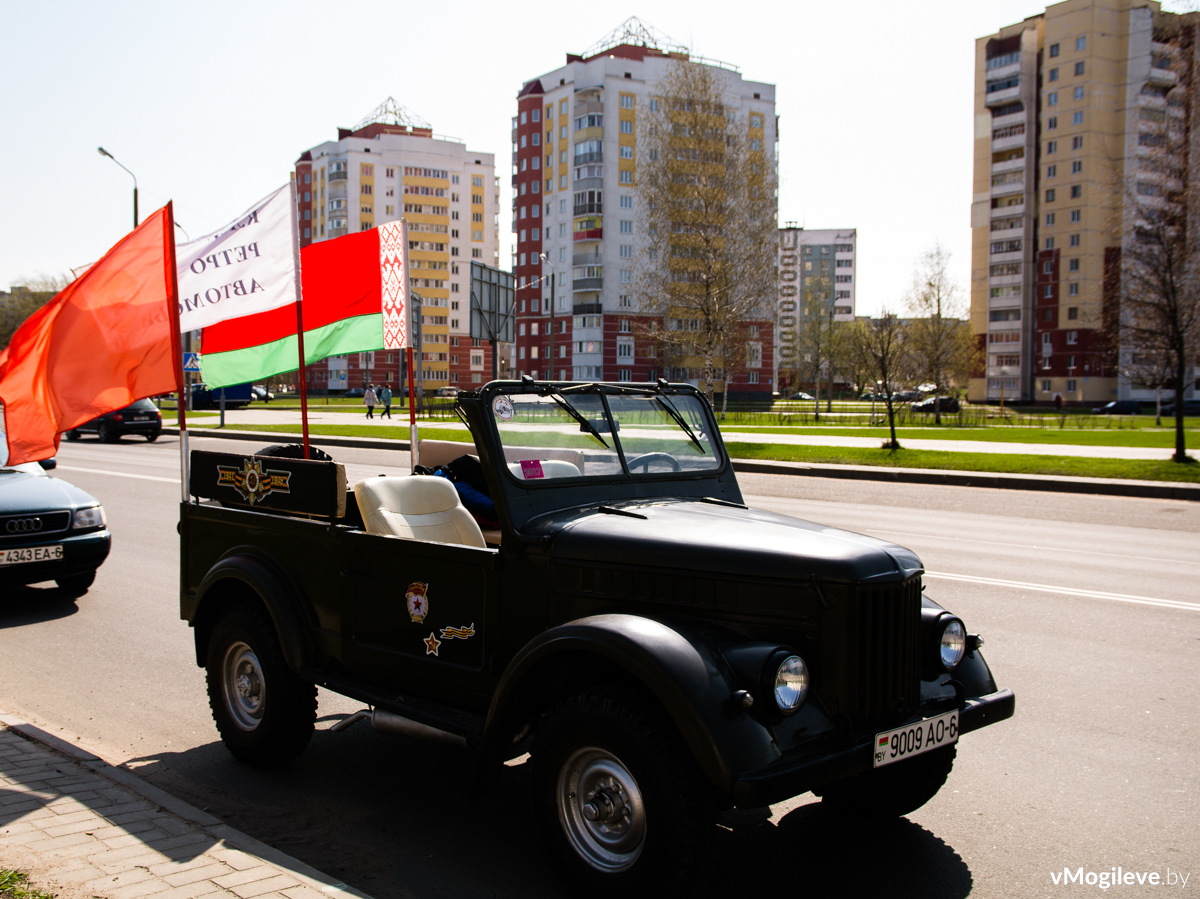 Клуб ретроавтомобилей «Молодая гвардия» совместно с клубом «DRIVE HELP: взаимопомощь на дорогах» озеленяют Могилев