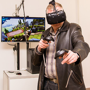 Зона виртуальной реальности в Робопарке