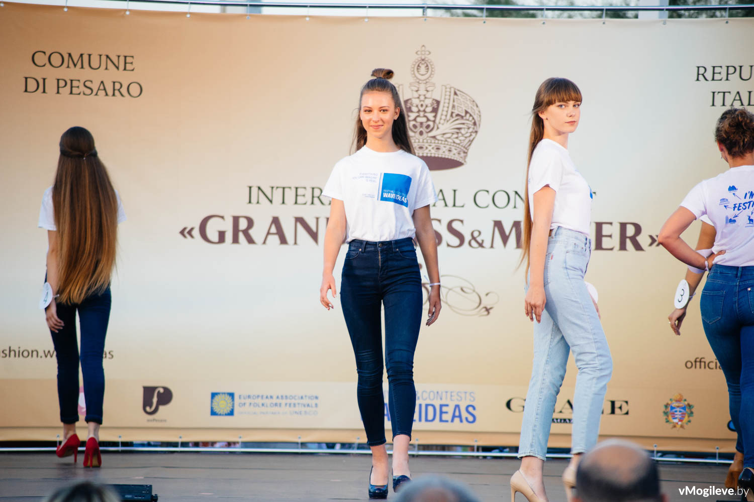 Елизавета Ивлева на конкурсе «Grand Miss&Mister» в Италии