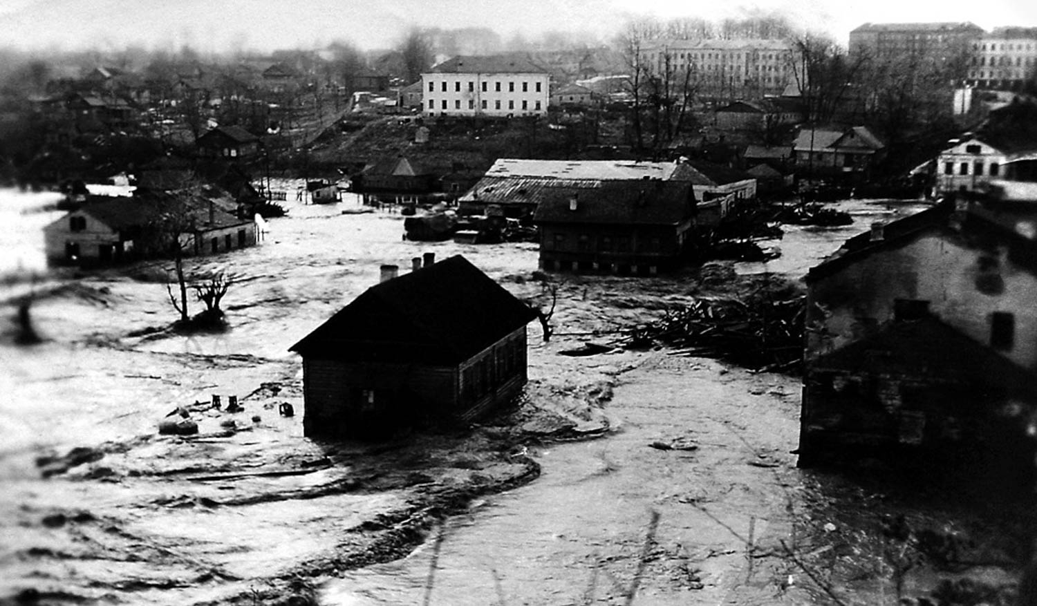 Могилевское цунами 10 апреля 1942 года. Дубровенка. Фото из архива Олега Лисовского