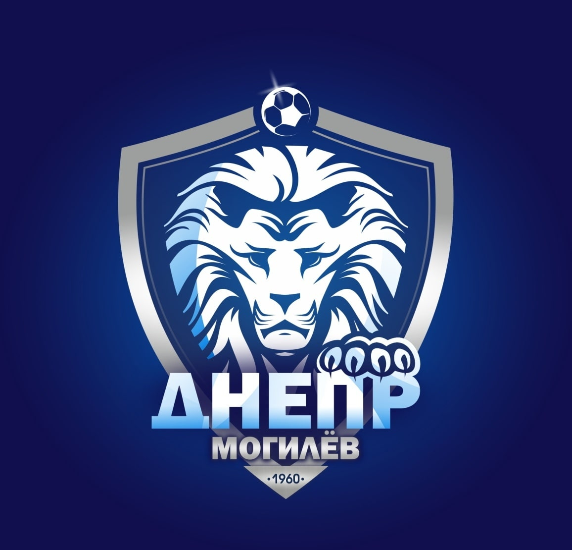 Фото нового логотипа из официальной группы ФК «Днепр-Могилёв» в Контакте