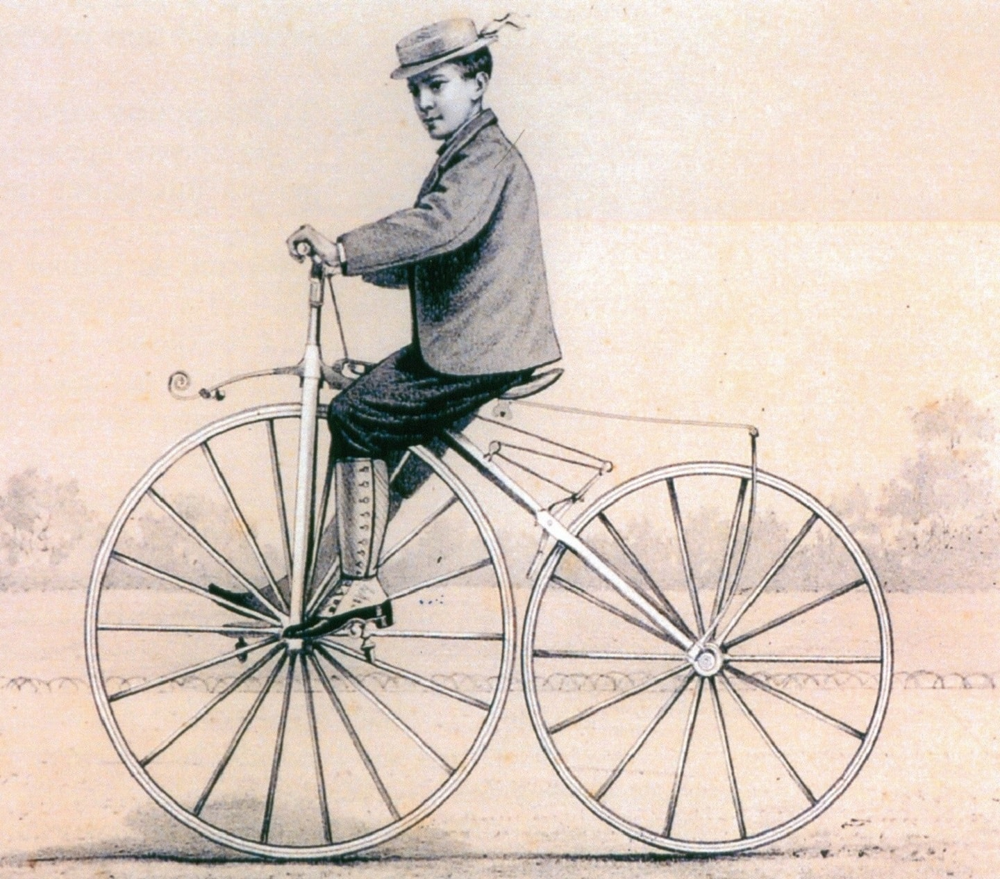 Велосипед Мишо. Источник: Википедия