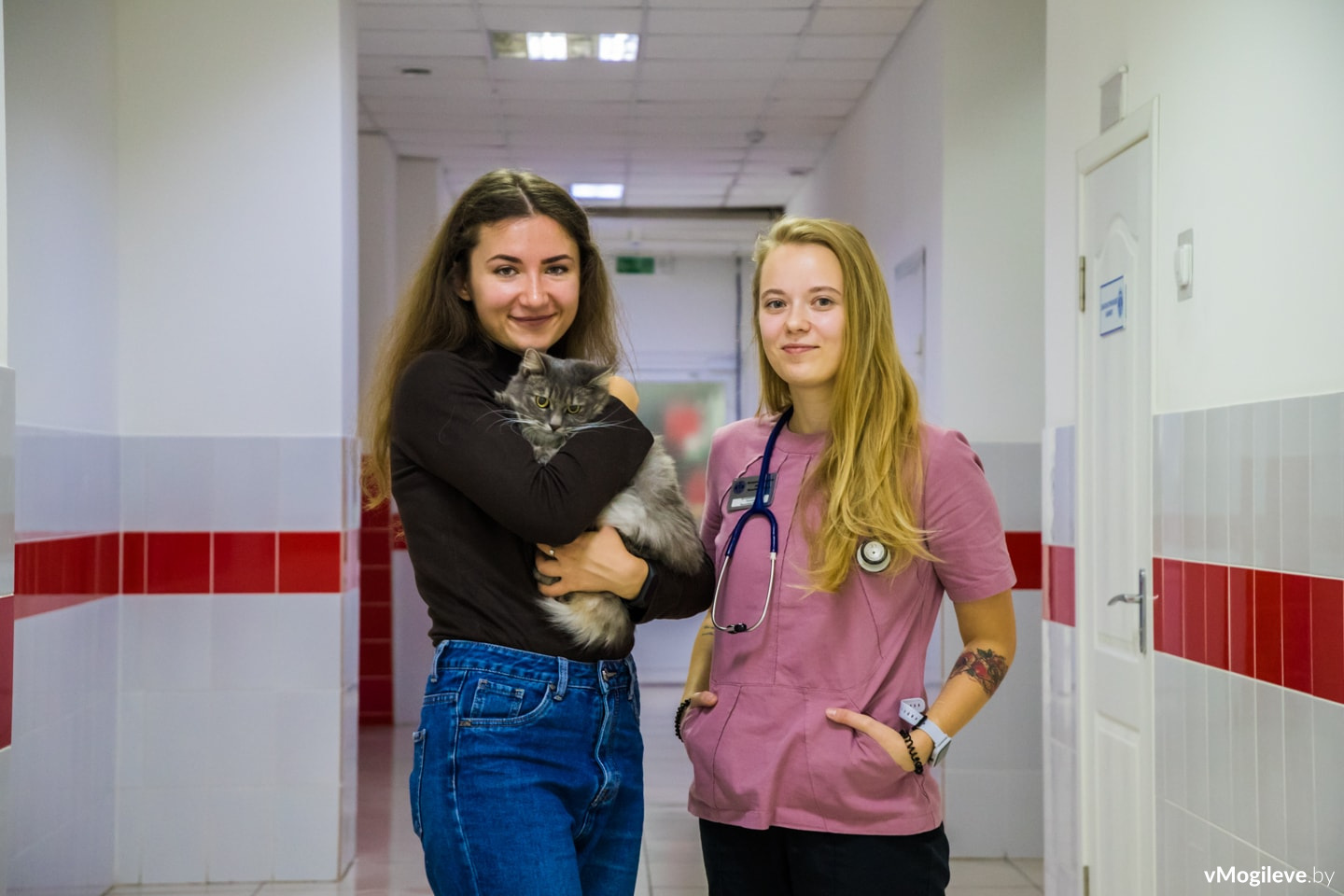 Вероника и Кеша в клинике Базылевского