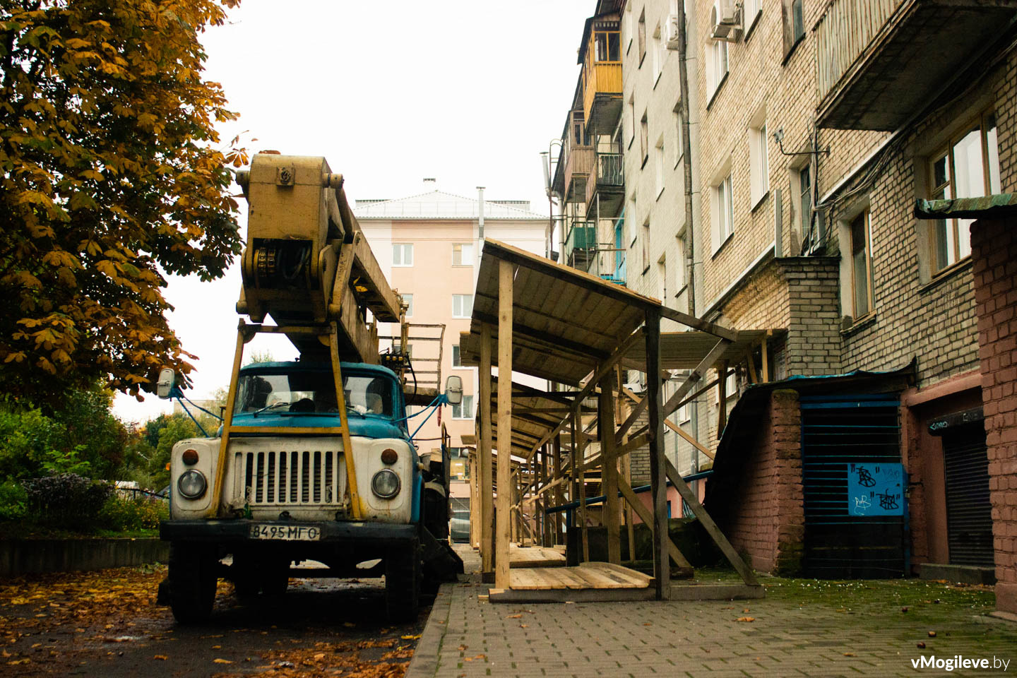Капитальный ремонт на Проспекте Мира в Могилеве