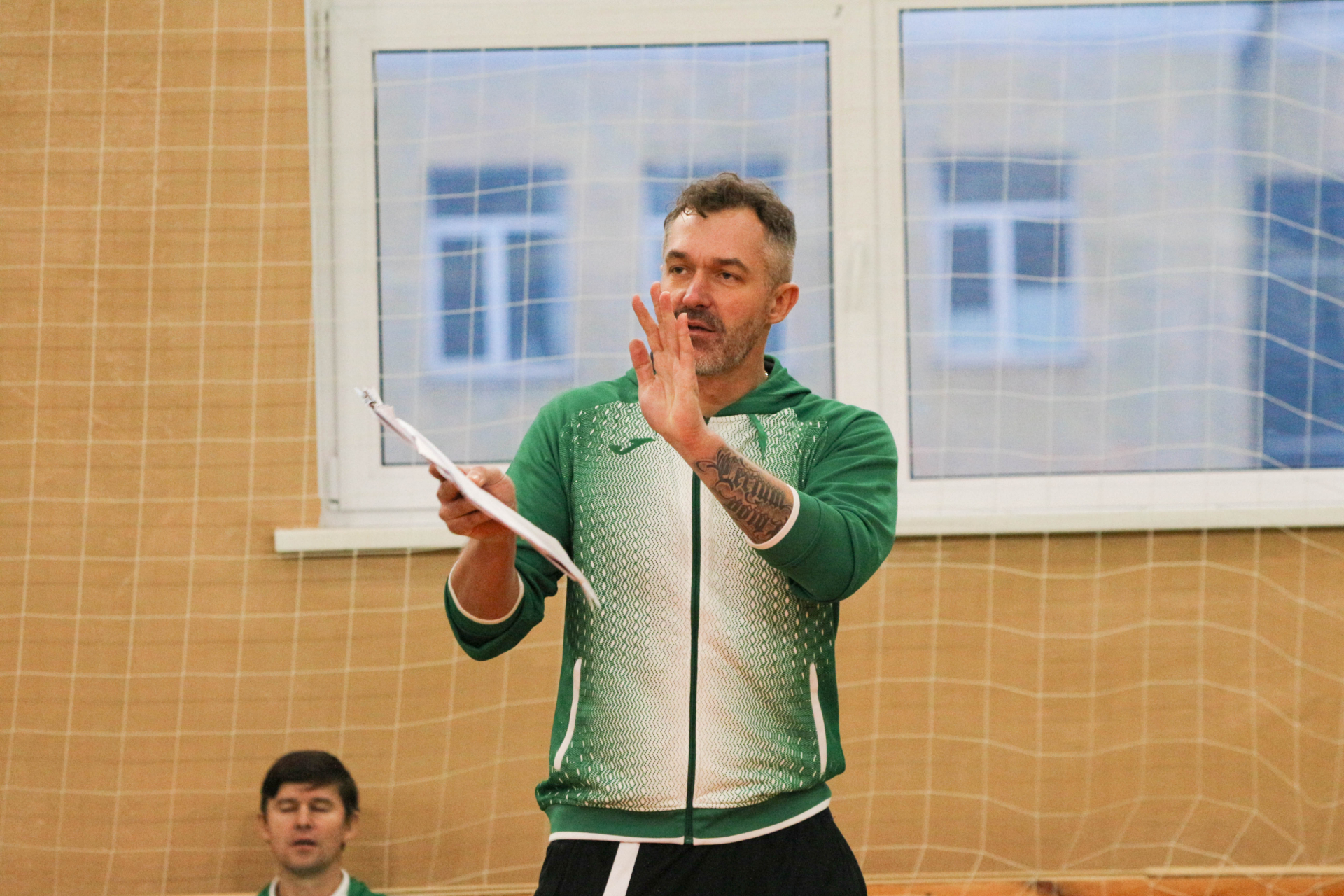 Сергей Троцкий, главный тренер могилевского «Коммунальника».
