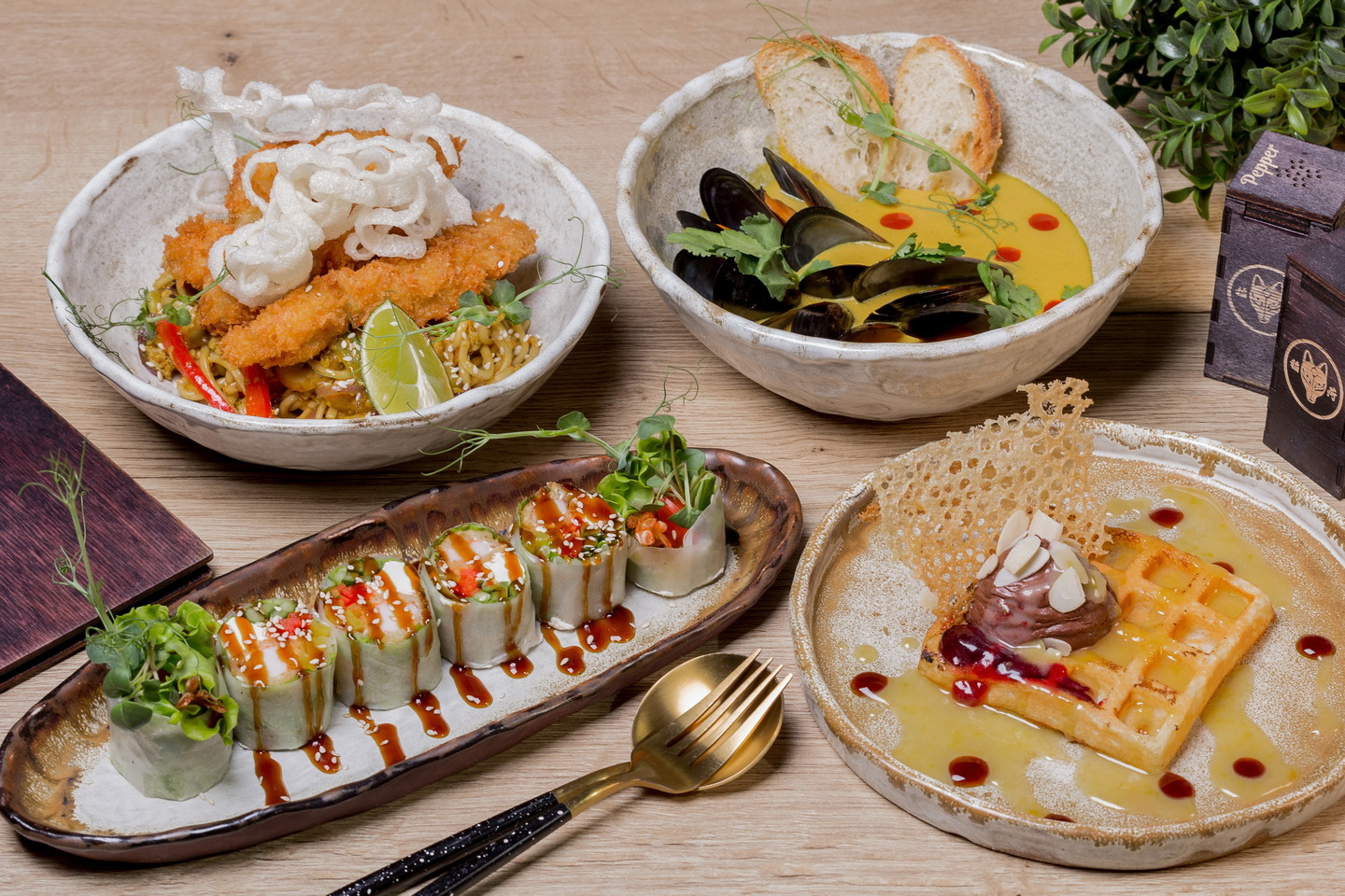 Сет ресторана азиатской кухни «Инари»