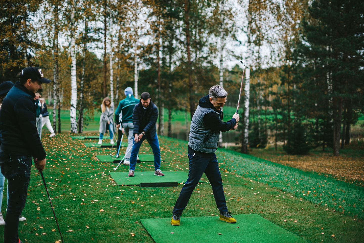 Турнир по гольфу в Минске