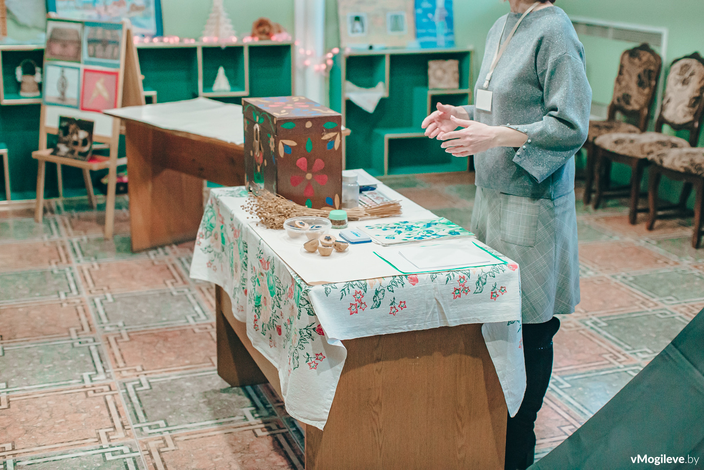 Занятия в музее Масленникова Могилев.