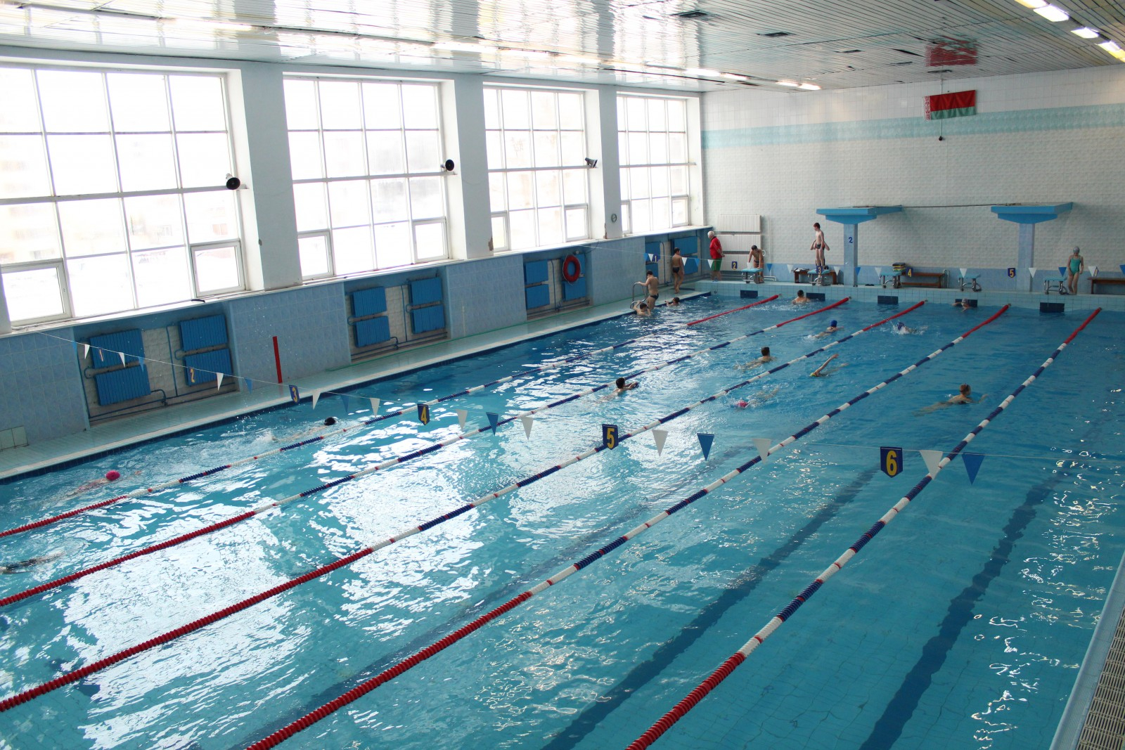 Бассейн дворца спорта Могилева