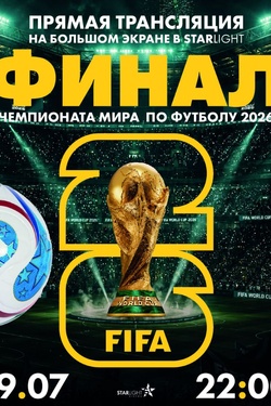 Чемпионат мира по футболу. Прямая трасляция финала. Афиша спорта